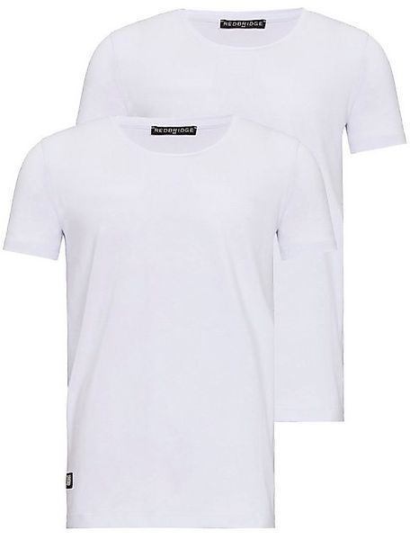 RedBridge T-Shirt 2er Pack Basic T-Shirts – Slim Fit, Rundhals günstig online kaufen