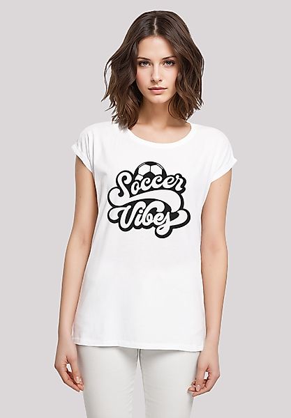 F4NT4STIC T-Shirt "Soccer Vibes Typography Sporty Graphic", Premium Qualitä günstig online kaufen