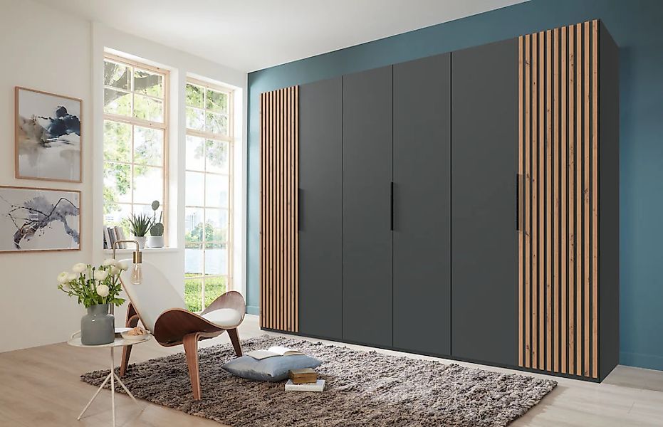 Wimex Drehtürenschrank "Andorra by fresh to go" Mit 3D-Leisten für Akustikp günstig online kaufen