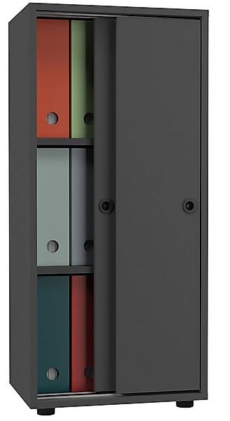 VCM Aktenschrank Büroschrank Schiebetüren Aktenschrank Ulas 3fach günstig online kaufen