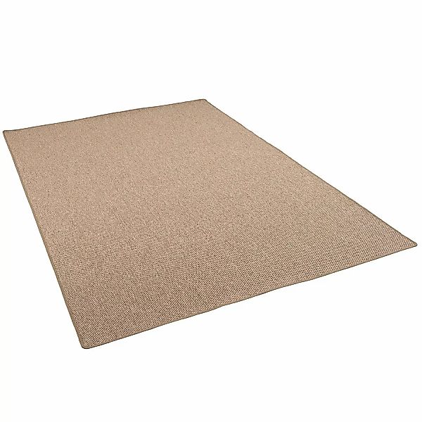 Snapstyle Natur Flachgewebe Teppich Bentzon Braun 80x240cm günstig online kaufen