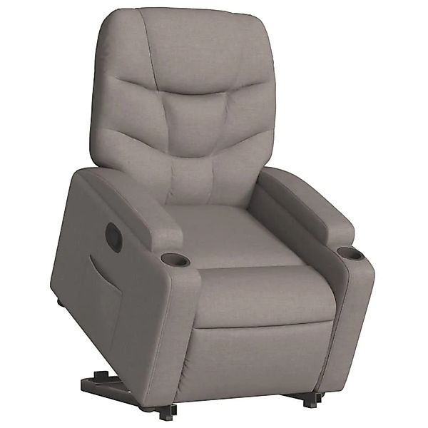 vidaXL Relaxsessel mit Aufstehhilfe Taupe Stoff 3204604 günstig online kaufen