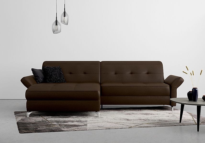 INOSIGN Ecksofa Maredo L-Form, Federkern, wahlweise günstig online kaufen