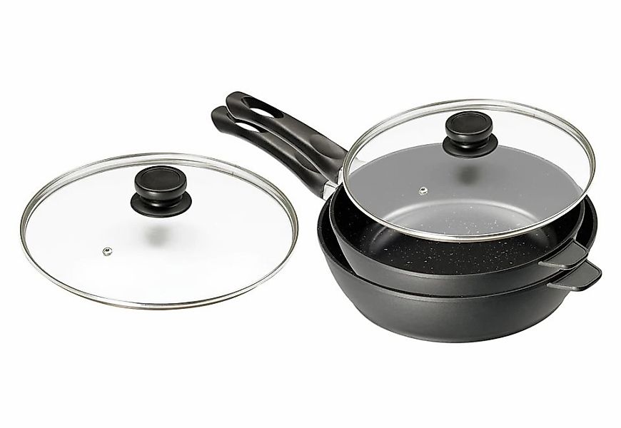 KING Pfannen-Set Aluminiumguss Set, 2 Stk. tlg. Induktion günstig online kaufen