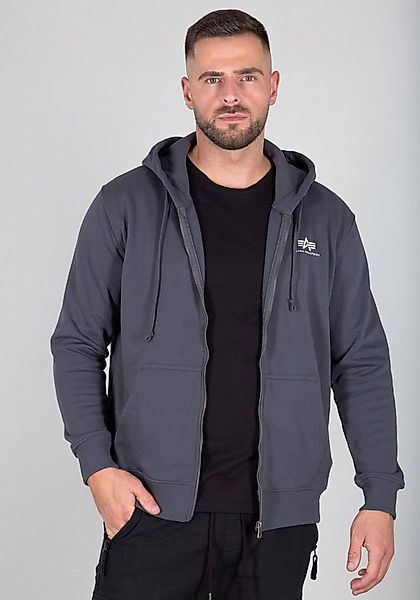 Alpha Industries "Basic Zip Hoody SL" Baumwollmischung, regular fit günstig online kaufen