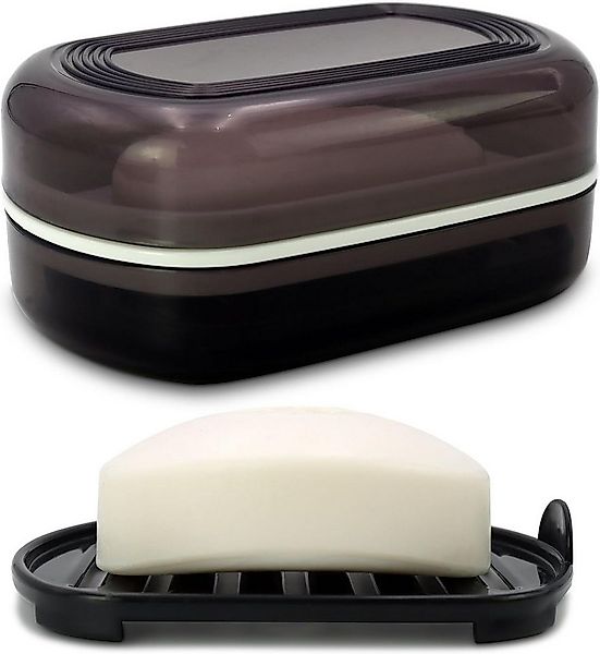 Coonoor Seifenhalter Tragbare Seifenkiste mit Deckel Reiseseifenkiste, Brei günstig online kaufen