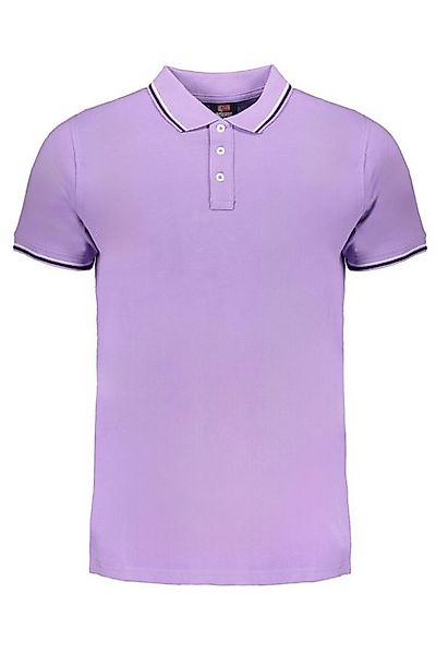 NORWAY 1963 Poloshirt Lila Herren Poloshirt mit Kontrastdetails und günstig online kaufen