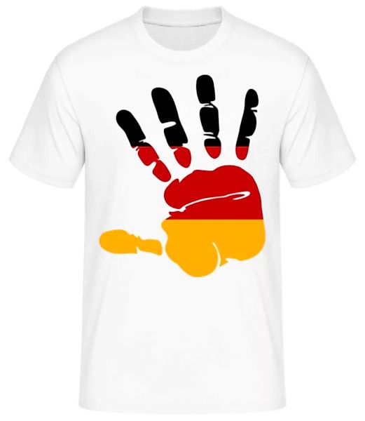 Hand Deutschland · Männer Basic T-Shirt günstig online kaufen