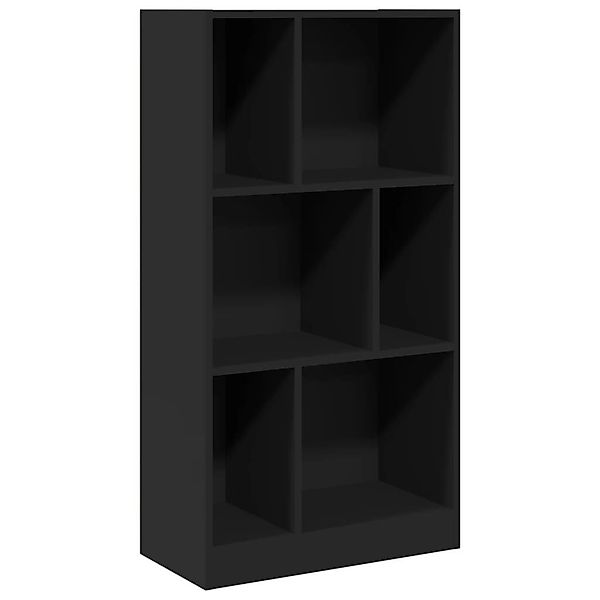 vidaXL Bücherregal Bücherregal Schwarz 57x28,5x107,5 cm günstig online kaufen