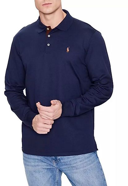 Polo Ralph Lauren Langarm-Poloshirt Herren Luxury Pima Cotton Slim Fit Polo günstig online kaufen