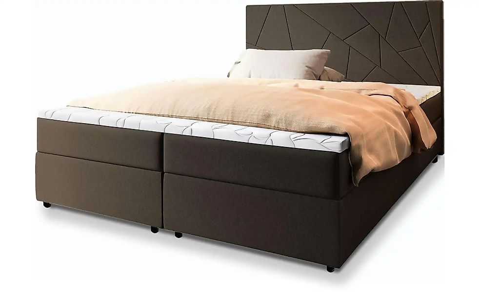 MASSENO Boxbett mit Bettkasten Mado ¦ braun ¦ Maße (cm): B: 140 H: 98 Bette günstig online kaufen