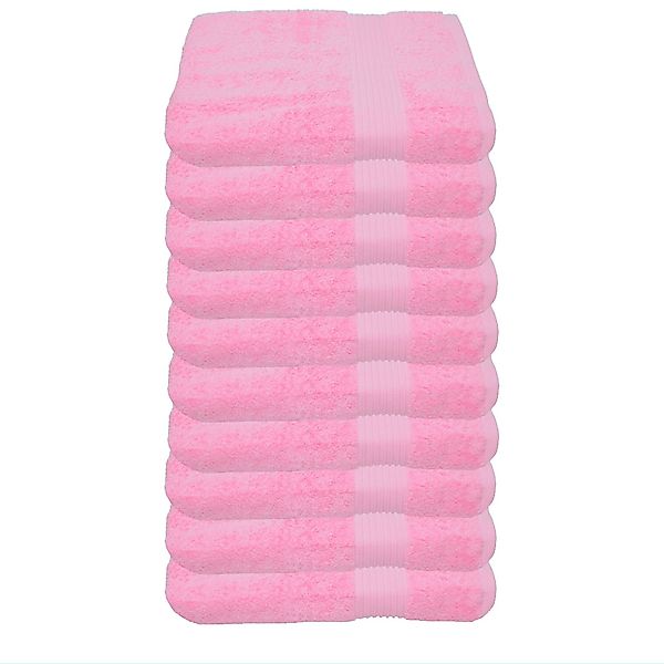 Julie Julsen Gästehandtücher 10-Gästehandtücher-Babyrosa-Gästetuch 30 x günstig online kaufen