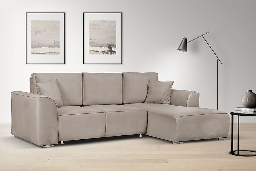 INOSIGN Ecksofa BEATRICE optionale Schlafsofa mit günstig online kaufen