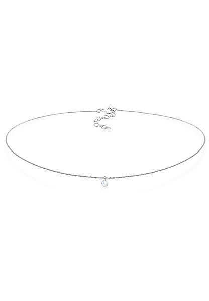 Elli Collier Choker mit Anhänger Mondstein günstig online kaufen