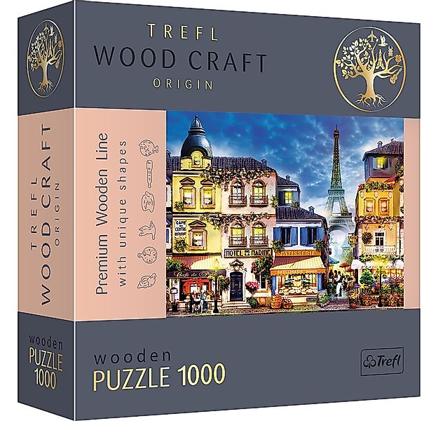 Trefl Puzzle Französische Straße 1000 Teile Holzpuzzle, 1000 Puzzleteile, M günstig online kaufen