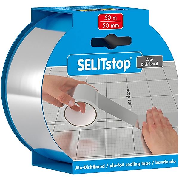 Selit Trittschalldämmplatte Selitstop Alu Dichtband Rolle günstig online kaufen