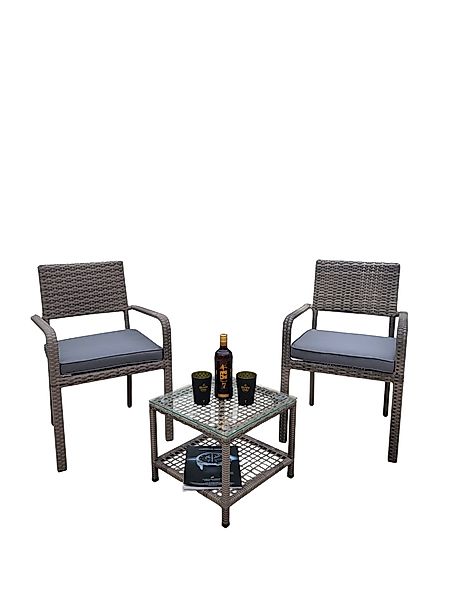 Ragnarök Möbel-Design Garten-Essgruppe Balkon Set, (Set, günstig online kaufen