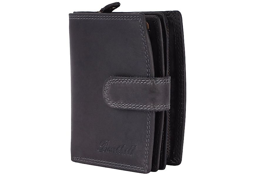 Benthill Geldbörse Damen Echt Leder Geldbeutel RFID Portemonnaie mit vielen günstig online kaufen