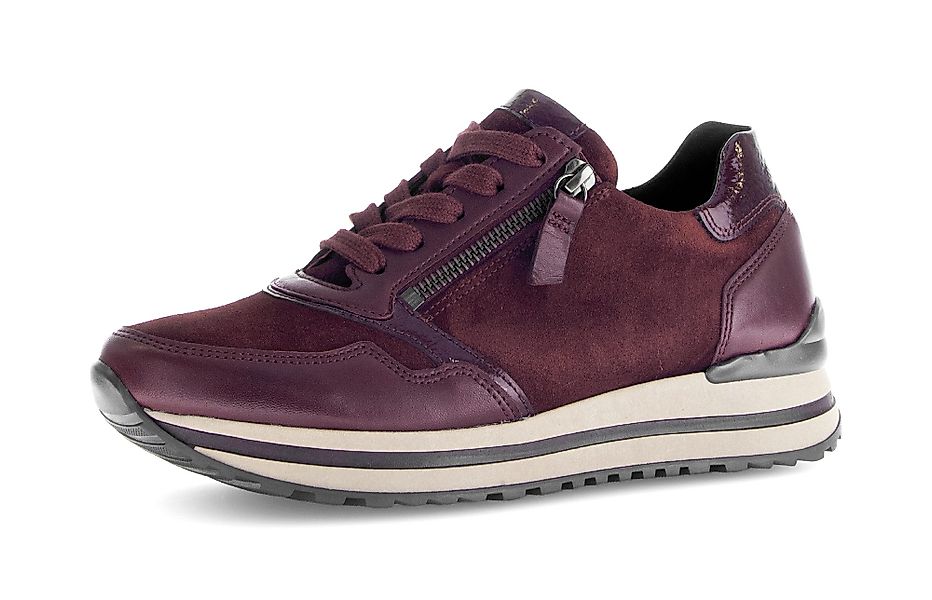 Gabor TIURIN Plateausneaker, Schnürschuh, Halbschuh, Komfortschuh günstig online kaufen