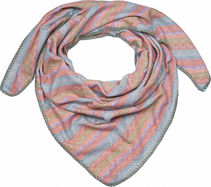 styleBREAKER XXL-Schal "Dreieckstuch Zick-Zack Webmuster" 1 Stk. günstig online kaufen