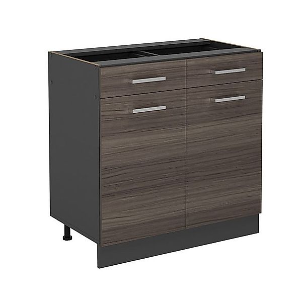 Vicco Unterschrank R-Line, Edelgrau/Anthrazit, 80 cm ohne Arbeitsplatte günstig online kaufen