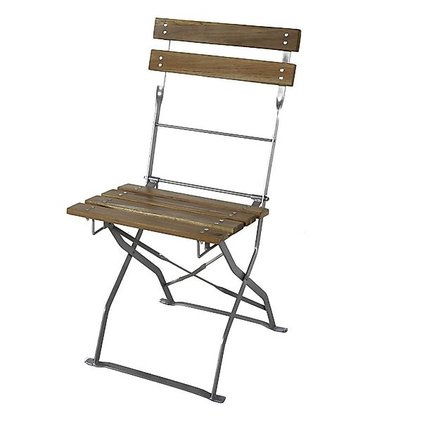 Mojawo Armlehnstuhl Biergarten Klappstuhl Gartenstuhl Akazie günstig online kaufen