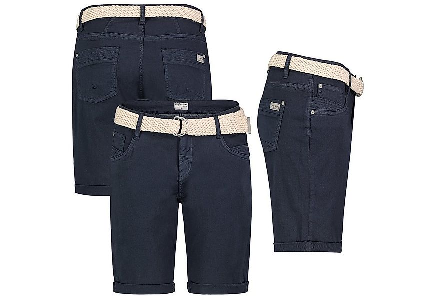 Stitch & Soul Bermudas Damen Short Bermuda kurze Hose Sommer Chino Stoff Ho günstig online kaufen