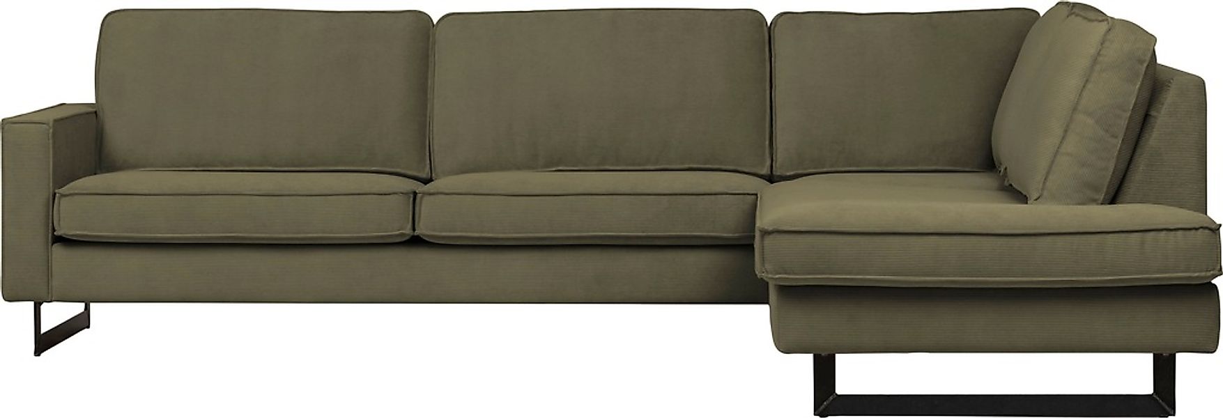 Home affaire Ecksofa "Pinto, 290 cm, Cord, Chenille, Lederoptik, Ottomane l günstig online kaufen