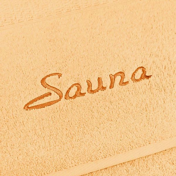 Möve for frottana Saunatuch »Pearl«, (1 St., 1 Saunatuch (80x200 cm), mit P günstig online kaufen