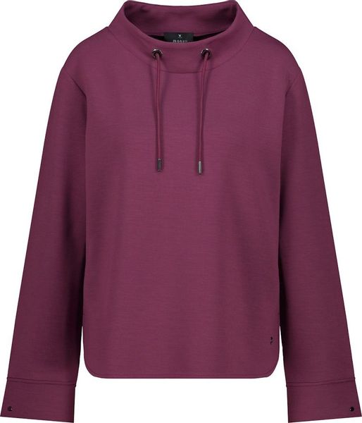 Monari Sweatshirt 809148 Stehkragen mit Bindeband günstig online kaufen