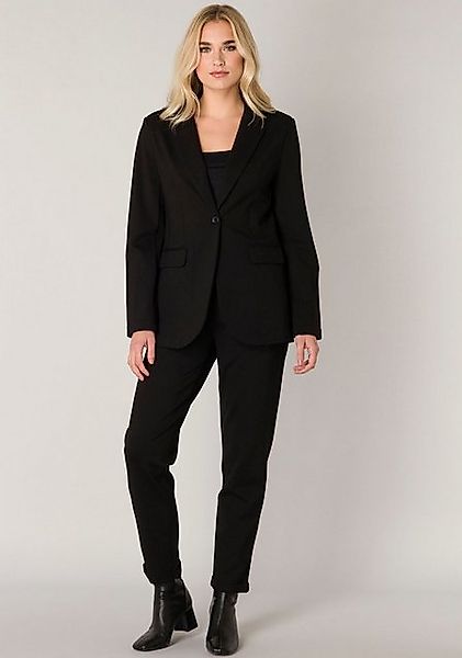 Base Level Jerseyblazer mit V-Ausschnitt und günstig online kaufen