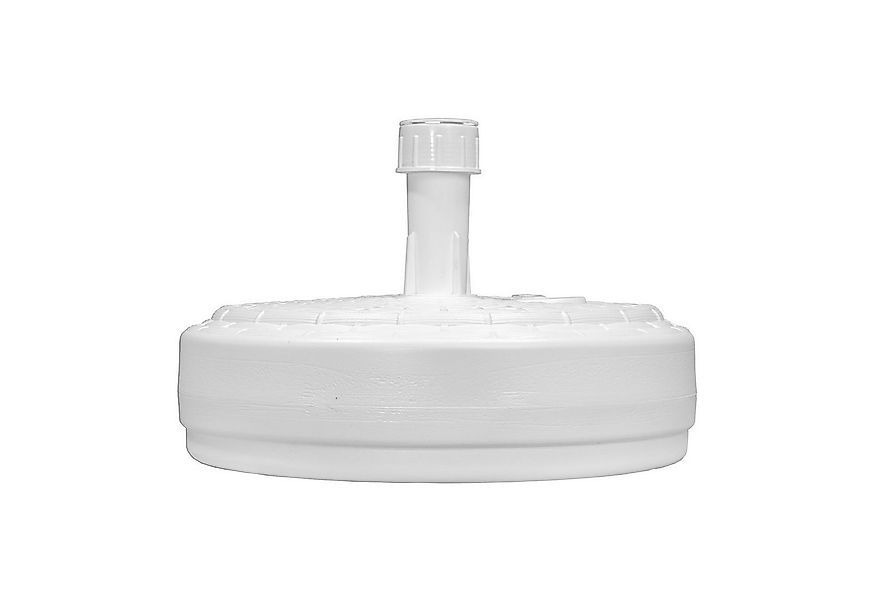 Fixkraft Kunststoffschirmständer Schirmständer rund weiß günstig online kaufen