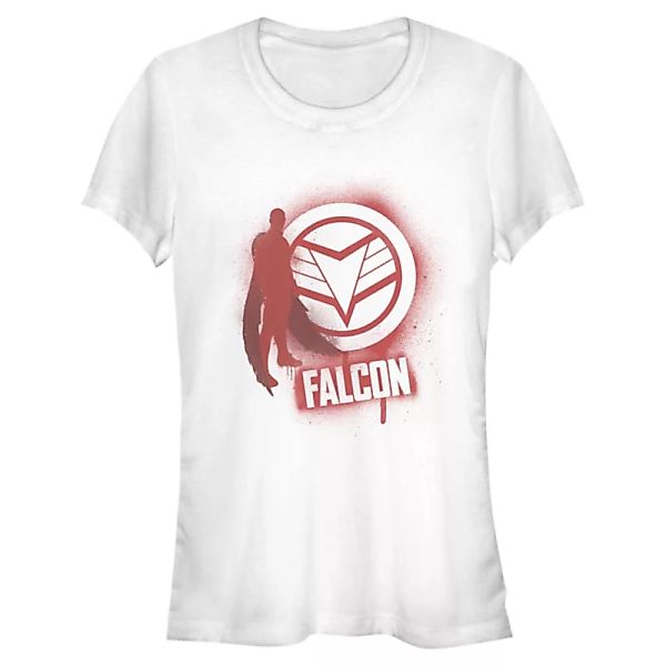 Marvel - The Falcon and the Winter Soldier - Falcon Spray Paint - Frauen T- günstig online kaufen