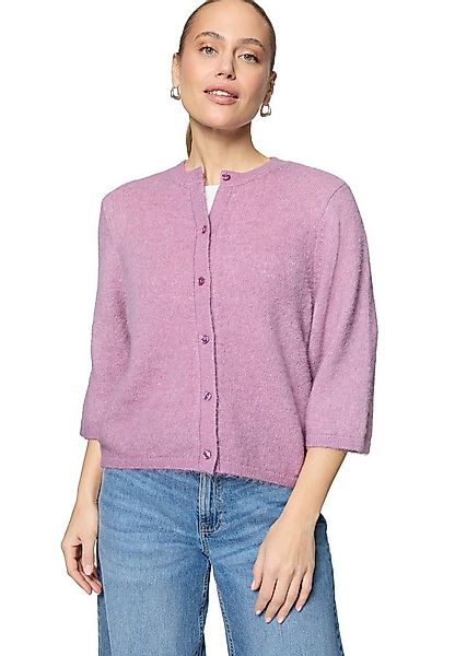 Zero Strickjacke Damen 3/4 Arm und Knöpfe (1-tlg) Knopfleiste günstig online kaufen