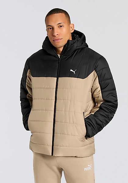 PUMA Winterjacke "ESS HOODED PADDED JACKET" mit Kapuze mit Kapuze, mit Eing günstig online kaufen