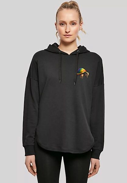 F4NT4STIC Kapuzenpullover Rainbow Turtle OVERSIZE HOODIE Print günstig online kaufen