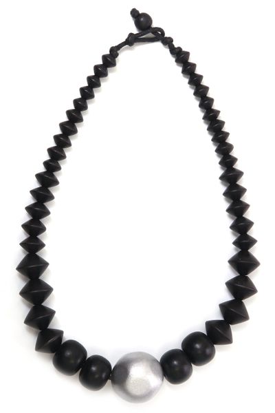 COLLEZIONE ALESSANDRO Kette mit Anhänger "Kara" mit Holzperlen günstig online kaufen
