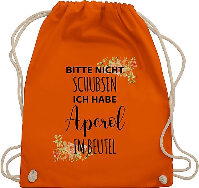 Shirtracer Turnbeutel Bitte nicht schubsen ich günstig online kaufen