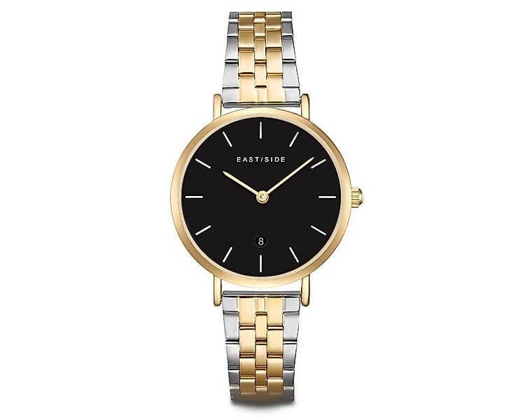 Eastside Quarzuhr Bloomfield silber/gelbgold, mit Edelstahl-Armband günstig online kaufen