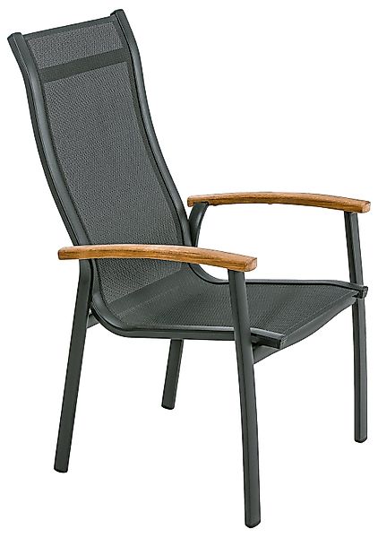 Dehner Gartenstuhl Stapelstuhl Chicago Wood, 108.5 günstig online kaufen