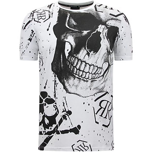 Enos  T-Shirt Totenkopf Strass günstig online kaufen