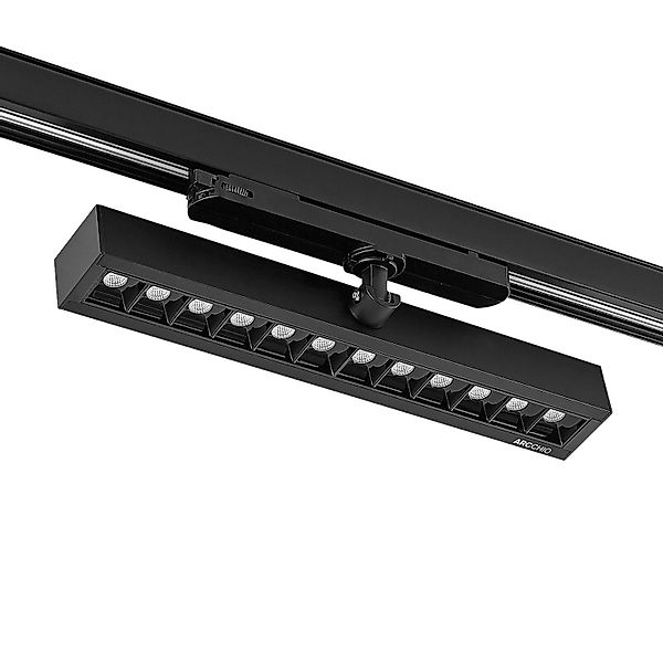 Arcchio LED Stromschienenstrahler Millay 9654014 Modern in Schwarz aus Alum günstig online kaufen
