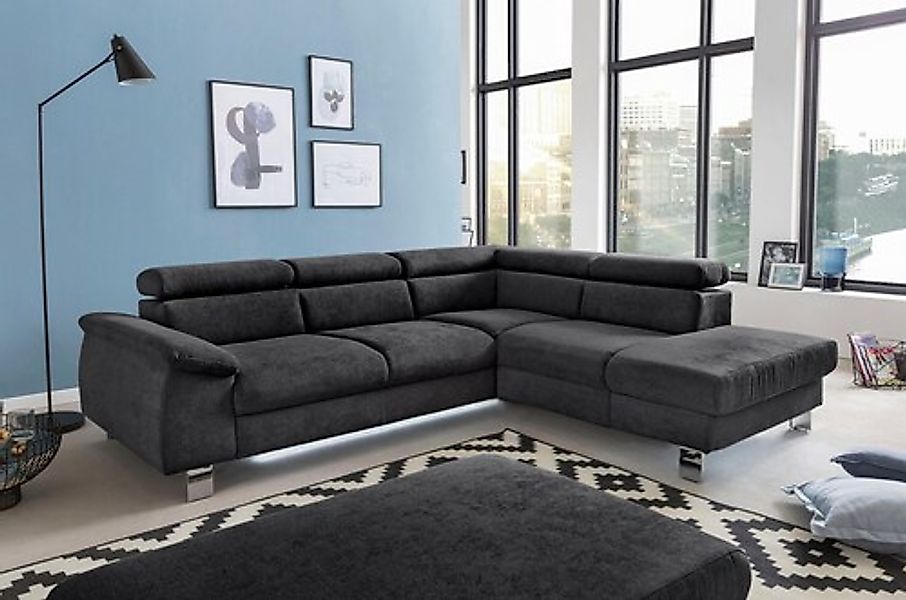COTTA Polstergarnitur »Komaris L-Form«, (Set), Set bestehend aus: Ecksofa m günstig online kaufen