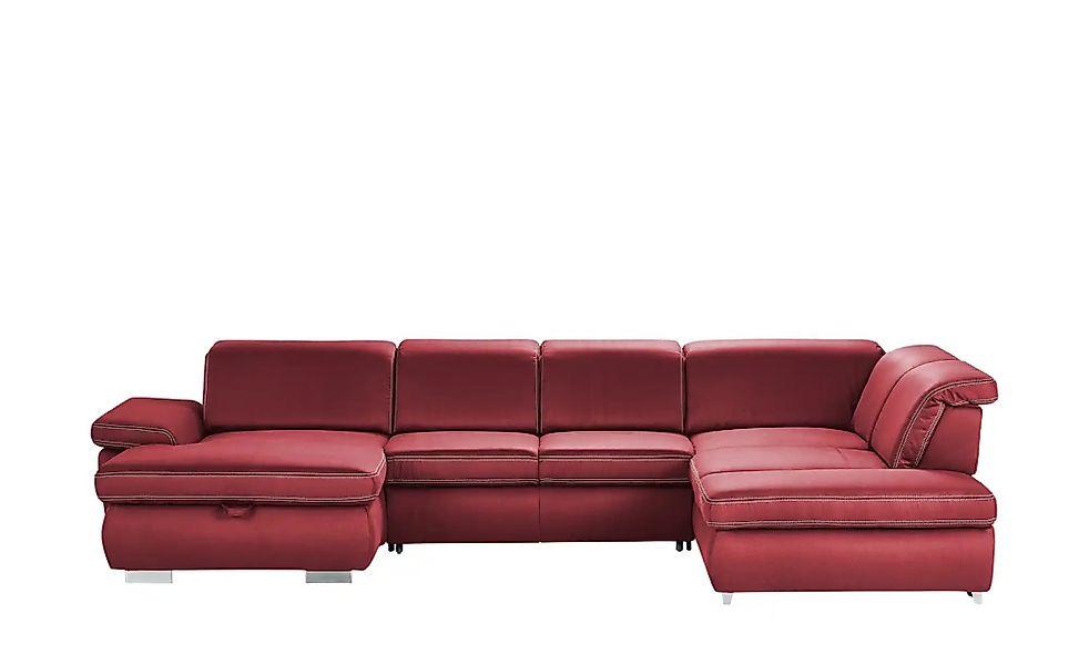 Lounge Collection Wohnlandschaft mit verschiedenen Funktionen Amanda ¦ rot günstig online kaufen