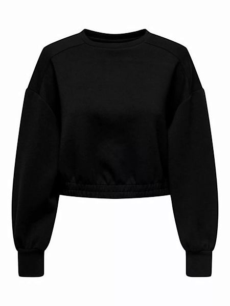 ONLY Sweatshirt ONLSCARLETT L/S CROPPED O-NECK SWT günstig online kaufen
