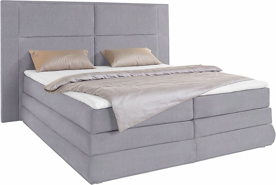 COLLECTION AB Boxspringbett »Copenhagen«, inklusive Bettkasten, Topper, wah günstig online kaufen