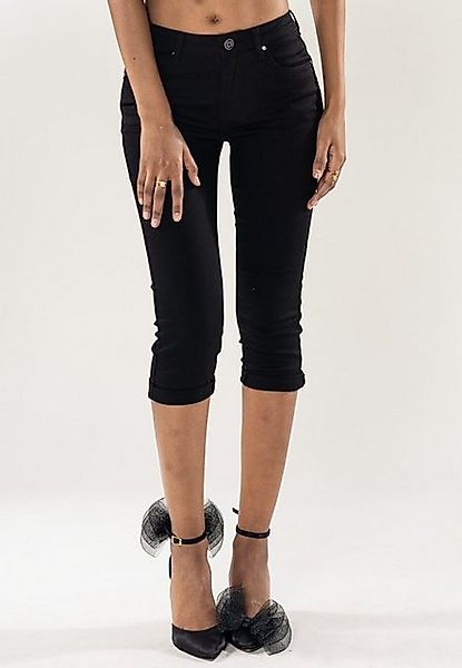 Nina Carter Caprihose Capri Jeans Stretch Skinny 3/4 Kurze Weich (1-tlg) P günstig online kaufen
