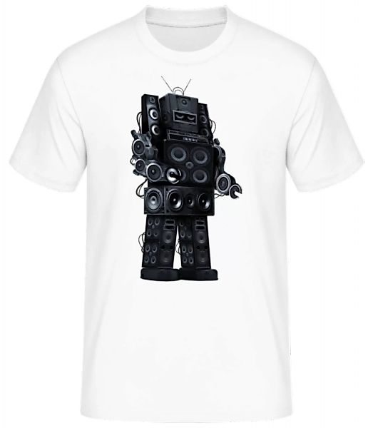 Ghettoblaster Roboter · Männer Basic T-Shirt günstig online kaufen