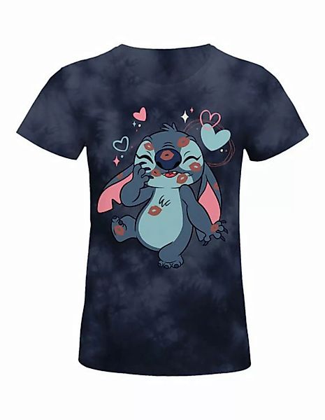 Lilo & Stitch T-Shirt Smack Love Tie Dye günstig online kaufen