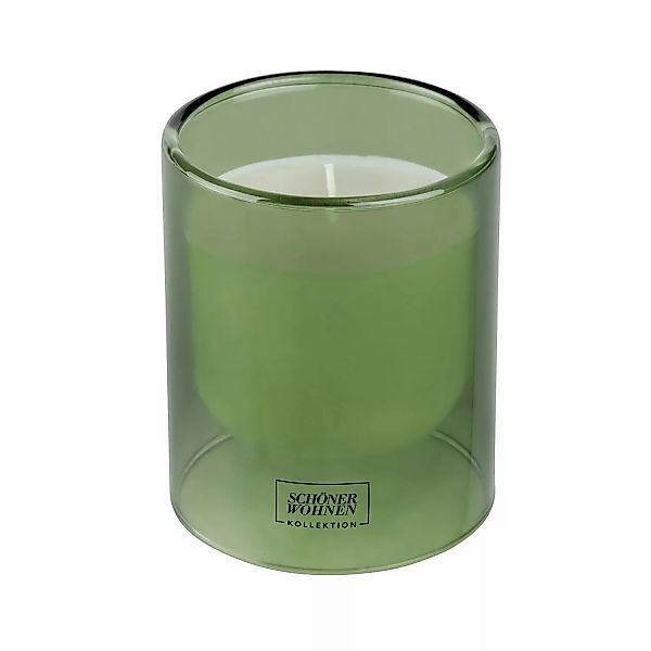 SCHÖNER WOHNEN Kollektion Duftkerze   ¦ grün ¦ Glas,Wachs ¦ Maße (cm): H: 1 günstig online kaufen